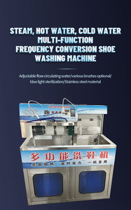 Maquinaria Comercial de Lavandería de Acero Inoxidable para Limpieza a Vapor y <span class=keywords><strong>Lavadora</strong></span> de Zapatos Todo en Uno - Product Image 6