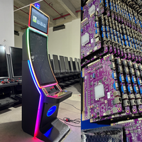 Nouveau 2025 – Carte PCB de jeu d'adresse en plastique avec logiciel Cash Falls 4-en-1 Vertical HET HET5.1 110/220V pour 2 joueurs, pour machine de jeu d'adresse
