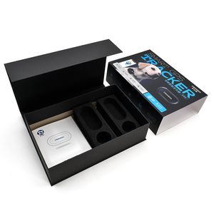 Boîtes cadeaux de luxe haut de gamme en mousse EVA noire magnétique pour l'électronique intelligente - Product Image 3