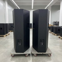 Haut-parleurs DJ professionnels 1000W à double woofer large bande de 15 pouces, enceintes passives électroniques pour performance scénique audio