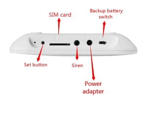 <span class=keywords><strong>Centrale</strong></span> d'alarme domestique sans fil GSM avec contrôle par application Smart Life, passerelle WIFI Tuya, homologuée CE et RoHS - Product Image 5