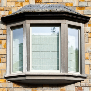 Fenêtre en PVC et aluminium sur mesure, de forme et de taille personnalisées, pour <span class=keywords><strong>baie</strong></span> <span class=keywords><strong>vitrée</strong></span> et grenier, fenêtres en aluminium de forme spéciale pour <span class=keywords><strong>baie</strong></span> <span class=keywords><strong>vitrée</strong></span> de salon - Product Image 2