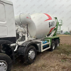 รถผสมคอนกรีตมือสองสมรรถนะสูง 8*4 แชสซี HOWO โครงสร้าง SANY มีสินค้าในสต็อก - Product Image 3