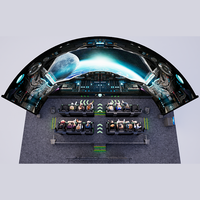 Simulateur de vol immersif 9D en réalité virtuelle pour cinéma volant d'intérieur, personnalisé OEM ODM, pour parc d'aventure