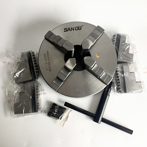 <span class=keywords><strong>Mandrin</strong></span> de tour à <span class=keywords><strong>4</strong></span> mâchoires auto-centrant en acier SANOU <span class=keywords><strong>200</strong></span> <span class=keywords><strong>mm</strong></span> K12-<span class=keywords><strong>200</strong></span>, manuel, haute précision pour tours lourds - Product Image 5