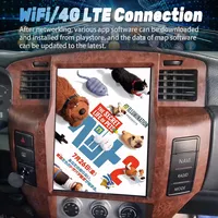 Navigation GPS Android pour voiture 121 pouces, montage sur tableau de bord pour Patrol Y61 2004-2010, lecteur multimédia vidéo radio