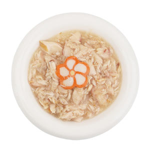 Oem ספק מפעל מחמד מחמד מזון באיכות גבוהה לחיות מחמד + עוגת דגים משומר 85 גר גר 'מזון רטוב - Product Image 2