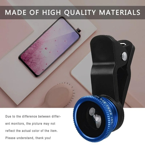 Lentilles Fisheye universelles de téléphone portable d'approvisionnement d'usine pour l'<span class=keywords><strong>iPhone</strong></span> 3 en 1 lentille d'oeil de poisson Macro grand Angle pour Samsung - Product Image 4
