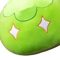 Oreiller en peluche Genshin Impact Impact, oreiller en peluche Slime élémentaire, jouets cadeaux pour enfants 7 Styles