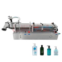 Machine de remplissage liquide chimique de bureau à piston Offre Spéciale remplisseuses de détergent shampooing machines de remplissage de savon liquide