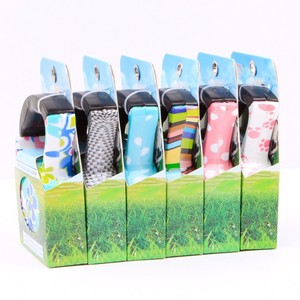 Automatic Retractable <b>Dog</b> <b>Leash</b> Large Breed Non Binding Pet Supply With Colorful Patterns For Outdoor Use - Product Image 1