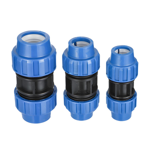 Conexiones Rápidas para Tuberías de PE de 1/2, 3/4 y 1 Pulgada, Válvulas en T, Codos, Sistema de Drenaje e Irrigación con Sistema de Bloqueo por Empuje para Tuberías de Agua - Product Image 1