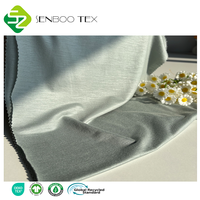 100% Bio-Jersey-Stoff Umwelt freundliche und nachhaltige Lyocell für Sommer Leichte Sport bekleidung Kleidung Plain Dress Fabric