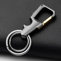 Porte-clés multifonctionnel créatif STD GX-739 en alliage de zinc, ouvre-bouteille, couteau détachable, style chinois, design haut de gamme pour hommes