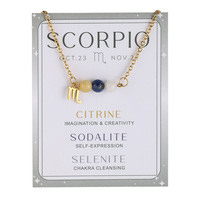 Collier en pierre naturelle des 12 signes du zodiaque, perles d'améthyste, chaîne en acier inoxydable, pendentif astrologique, bijoux de guérison pour femmes, vente en gros