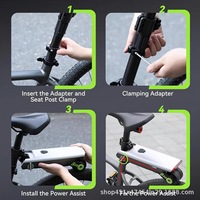 Kit d'assistance électrique pour la conversion de vélo de montagne en vélo électrique, en promotion, exportation vers l'Europe, les États-Unis, le Japon et la Corée du Sud