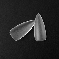 NADECO – ongles en acrylique de haute qualité, Stiletto Extra pointu, Gel artificiel doux pour Salon, pointes pour femmes