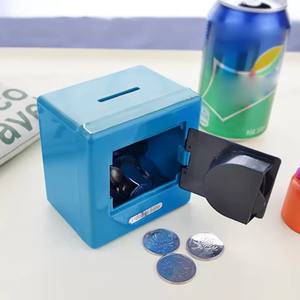 Caja de dinero para ahorro de monedas, regalo para niños, caja de seguridad para depósito de alcancía, moneda, ahorro de efectivo, gran espacio seguro, monedas, bancos de efectivo para niños y niñas - Product Image 1