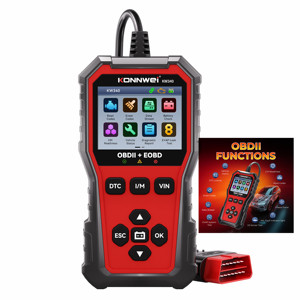 2026 NEW KW340 KONNWEI Professional OBD2 Diagnostic Scanner with Read/Clear <strong>Codes</strong> for DIY Home <strong>Mechanics</strong> and Auto Shops - Product Image 1