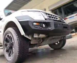 Paraurti Anteriore in Acciaio con Fori per Gancio di Traino per Pajero V93 V97 e Montero V80 <span class=keywords><strong>V90</strong></span> - Installazione a Bullone - Product Image 6