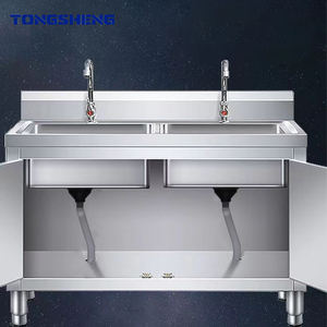 מותאם אישית תעשייתי מפוברק קערת יחיד מטבח קערת נירוסטה ארון כיור נירוסטה - Product Image 6