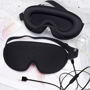 Máscara de Compresión Ocular Calefactable con Correa Elástica para Relajación y Alivio de Ojos Secos y Cansados - Máscaras y Accesorios Oculares Súper Suaves - Product Image 3