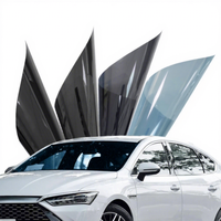 Isolation toit ouvrant film fenêtre teinte para carro film nanocéramique anti éclat verre sécurité sécurité voiture fenêtre film