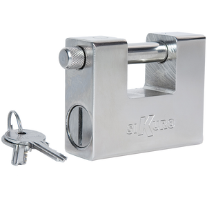 SIKURO 'TITAN' MONOBLOCK 84 mm avec 2 clés à profil universel - Product Image 1