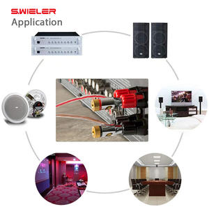 पारदर्शी सोने की चांदी की हिफी 0.5/0.75/1/1.5/2 मिमी 2 कोर स्पीकर केबल ऑडियो 20/17/14 वाघ हाई स्पीकर केबल - Product Image 5