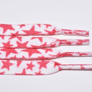 Lacets de chaussures en polyester à impression numérique plate en vente - Product Image 2