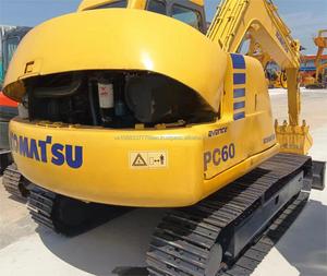 À vendre : Excavatrice Komatsu PC60 d'occasion, poids en ordre de marche de 6 tonnes, Komatsu hydraulique sur chenilles - Product Image 6