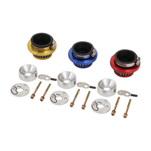 GOOFIT Carburateur de moto 44MM Carb Filtre à air avec adaptateur de starter <span class=keywords><strong>Kit</strong></span> pour Dirt Bike 2 temps 47cc 49cc Pocket Bike - Product Image 1