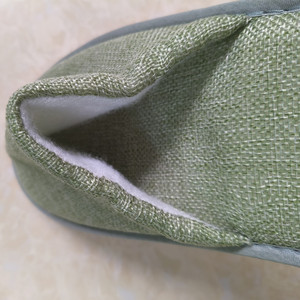 Antideslizante Cómodo Lino Hotel <span class=keywords><strong>Indoor</strong></span> <span class=keywords><strong>Guest</strong></span> Pantuflas - Product Image 4