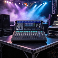 Console de mixage numérique professionnelle TQ22 à 22 canaux avec effets intégrés, enregistrement stéréo USB et écran tactile pour scène