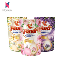 Sachet Doypack Personnalisé Imprimé 1L 2L pour Lessive en Poudre, Savon Liquide, Liquide Vaisselle et Détergent Textile