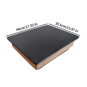 Bandeja para Portátil 2 en 1, para Cama y Sofá, Grande, 44 cm, de Bambú, para Oficina en Casa, Nueva - Product Image 3