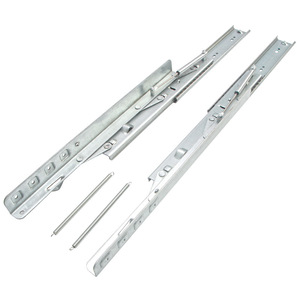 Ming Xin Modern Telescopic <b>Drawer</b> <b>Slide</b> Rails 350mm Full Extension Heavy Duty Soft Close Silent Cold-Rolled Steel for Cabinet - Product Image 4