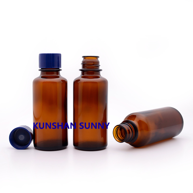 amber bottle+dark blue
