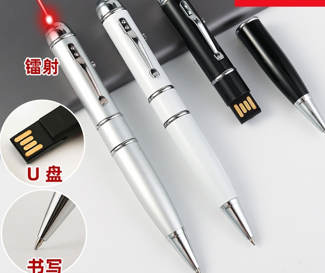 3 In1 Stylus Usb Drive Led Light Ballpoint PEN 2G/4G/8G/16G/64G/128G/256G/512GB