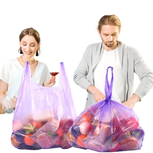 Bolsas de Basura Compostables Ecológicas Tipo Camiseta - Bolsas para Desechos de Cocina de 60L - Product Image 6