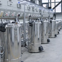 Autoclave de table BIOBASE de classe B à porte automatique avec écran tactile LCD 5 pouces pour laboratoire