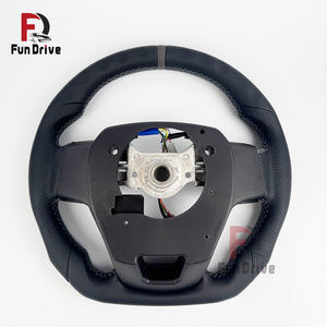 Volant en cuir <span class=keywords><strong>Toyota</strong></span> pour 4Runner, Mark X, <span class=keywords><strong>CHR</strong></span>, Hilux Vigo, Hiace, Prius, Celica, RAV4, Innova, Crown 2001, Vitz, LC100 - Product Image 6