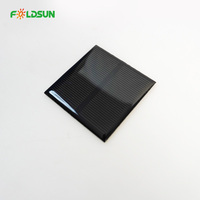 Panel Surya Epoxy MONO Tahan Air untuk Kamera Keamanan Luar Ruangan Nirkabel Bertenaga Sel Surya Kustom OEM FOLDSUN Efisiensi Tinggi