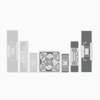 Étiquette de pare-brise UHF RFID anti-effraction pour une identification sécurisée des véhicules