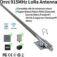 Antenne WiFi omnidirectionnelle longue portée 2KM pour extérieur, 2.4G & 5.8G, en fibre de verre Helium pour communication en extérieur