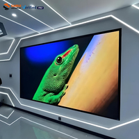 Mur vidéo LED numérique fixe pour intérieur P1.8 P2.0 P2.5, écran LED à accès frontal pour exposition, salle d'exposition, publicité