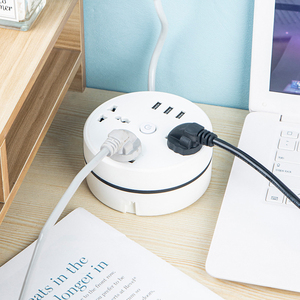 Productos Inteligentes para el Hogar al por Mayor, Enchufe de Almacenamiento con Estándar Europeo, 3 Puertos USB, Cargador de Carga Rápida 3.0 de 2500W - Product Image 5