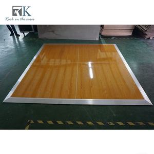 พื้นเต้นรำกลางแจ้งแบบถอดประกอบได้ เงางามสูง ลายไม้แบบโมดูลาร์ - Product Image 5