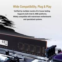 Mémoire RAM DDR4 16 Go 3200 MHz pour ordinateur de bureau, U-DIMM 1,2 V, haute vitesse, avec puces premium pour le jeu et la mise à niveau des ordinateurs de bureau