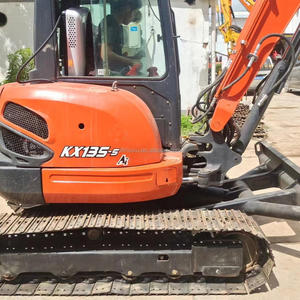 รถขุดตีนตะขาบขนาดเล็กใช้สำหรับ KX135-5 Kubota 3.5ตันเพื่อการก่อสร้างการเกษตรและจัดสวน - Product Image 2